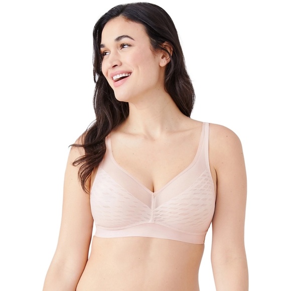 Wacoal Other - NWT New Wacoal Nude Beige Elevated Allure Wire Free Bra in Rose Dust